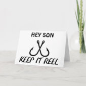 「息子」を釣る誕生日を奪う カード (正面)