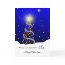 息子/メリークリスマス-クリスマスツリー