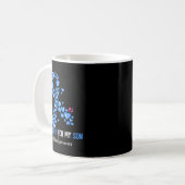 息子 糖尿病啓発デザイン コーヒーマグカップ (正面左)