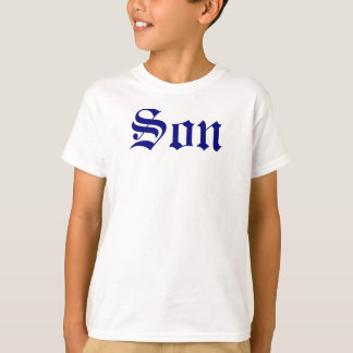 息子 Tシャツ