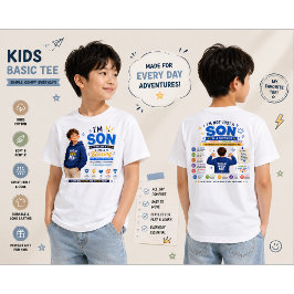 息子Tシャツデザイン | 男の子のモチベーションを高めるデザイン Tシャツ