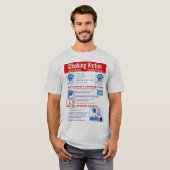 息苦しい犠牲者 Tシャツ (正面フル)