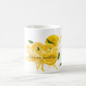 息離れを切らせ、マグカップ、フレッシュ・レモン モーフィングマグカップ (中央)