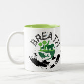 息 ツートーンマグカップ (左)