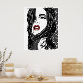 息 ポスター (キッチン)