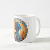 息 – 命の本質 コーヒーマグカップ (正面右)