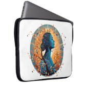 息 – 命の本質 ラップトップスリーブ (正面右)