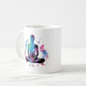 息、焦点リラックス合わせ コーヒーマグカップ (正面左)