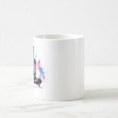 息、焦点リラックス合わせ コーヒーマグカップ (中央)