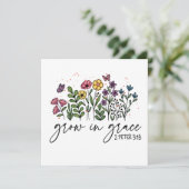 恵まれたキリスト教の賜物で育つ野花 (スタンド正面)