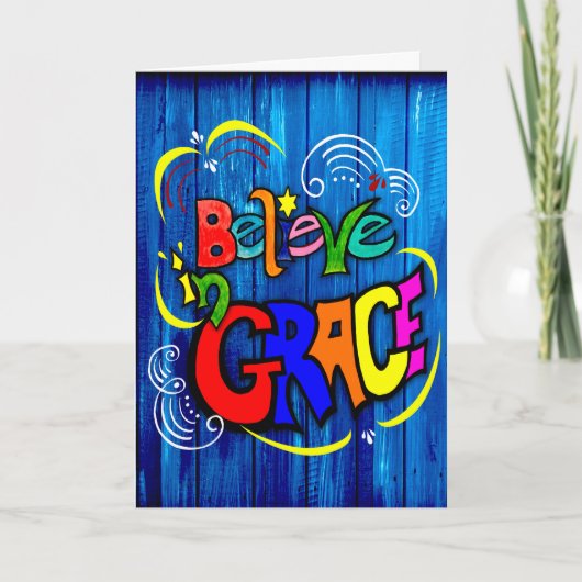 恵ま信じに カード (正面)