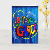 恵ま信じに カード (黄色い花)