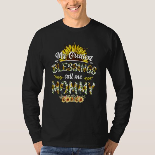 恵みがママと呼もっとも偉大ぶ Tシャツ (正面)