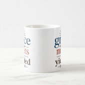 恵みが降りる 時 あなたは降伏する コーヒーマグカップ (中央)