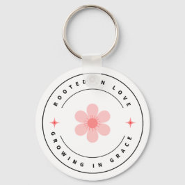 恵みとともに成長する愛に根ざす感動的- キーホルダー