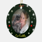 恵みと平和オーナメントby RoseWrites セラミックオーナメント (左)