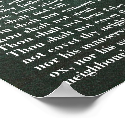 恵みと真実の聖なる書物、 経典 ポスター (角)