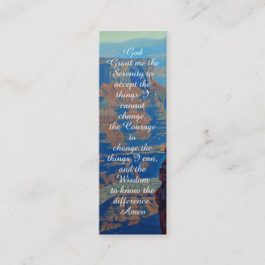 恵みと祈りブックマーク祈りの言葉カード コーリングカード (正面)