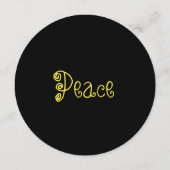 恵みとPeace Bauble Card by RoseWrites (裏面)