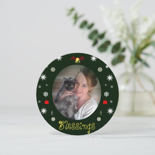 恵みとPeace Bauble Card by RoseWrites (スタンド正面)