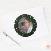 恵みとPeace "To"ステッカー（RoseWritesより） ラウンドシール (封筒)