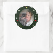 恵みとPeace "To"ステッカー（RoseWritesより） ラウンドシール (バッグ)