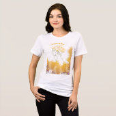 恵みなる王冠 – 女性の力　Ｔシャツ トライブレンドＴシャツ (正面全面)