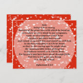 恵みによって救われた エペソ人への手紙2 ポストカード (正面/裏面)