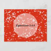 恵みによって救われた エペソ人への手紙2 ポストカード (裏面)