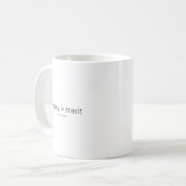 恵みによる信仰 キリスト教 コーヒーマグカップ (正面左)