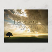 「恵みに反映」モチベーション確認 ポストカード (正面)