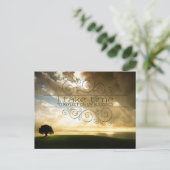 「恵みに反映」モチベーション確認 ポストカード (スタンド正面)