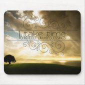 「恵みに反映」モチベーション確認 マウスパッド (正面)