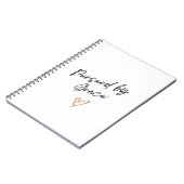 恵みに追われる ノートブック (左側)