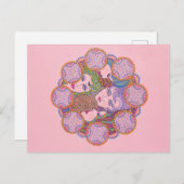 恵みのフェミニン輪 ポストカード (正面/裏面)