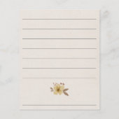 恵みのベビー- Baby Shower Card (裏面)