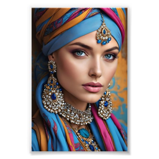 恵みのポートレート フォトプリント            (正面)