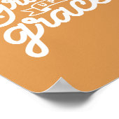 恵みの上でマスタード・クリスチャンの恵み ポスター (角)