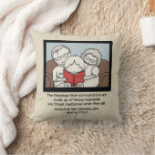 恵みの周囲 クッション (ブランケット)