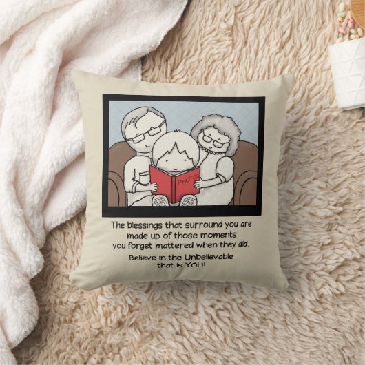 恵みの周囲 クッション (ブランケット)