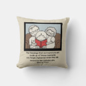 恵みの周囲 クッション (正面)