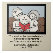 恵みの周囲 タイル (正面)