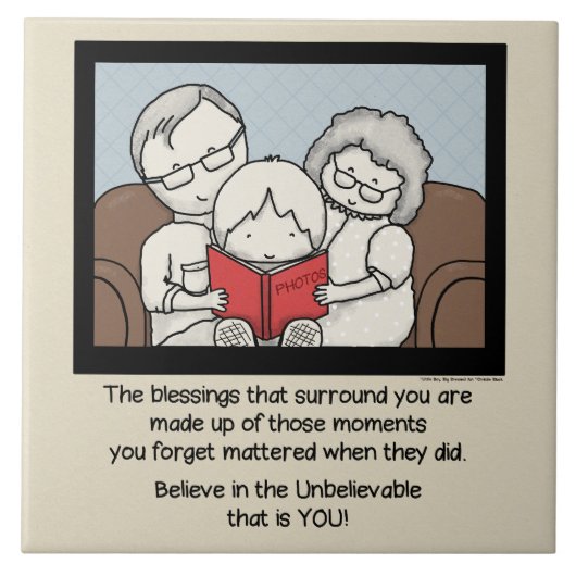 恵みの周囲 タイル (正面)