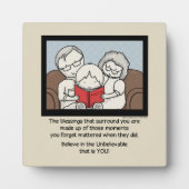 恵みの周囲 フォトプラーク (正面)