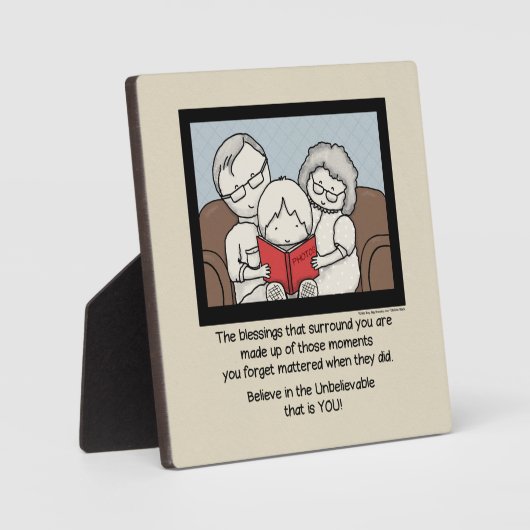 恵みの周囲 フォトプラーク (正面)