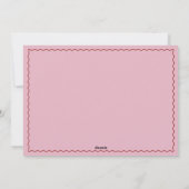 恵みの季節の波状モダン写ミニマル真 シーズンカード (裏面)