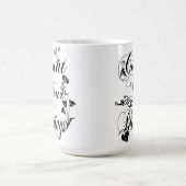 恵みの数カスタム増 コーヒーマグカップ (中央)