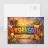 恵みの状態 スピリチュアル ポストカード (正面/裏面)