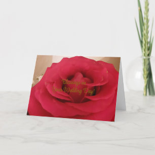 恵みの結婚式の日カード カード