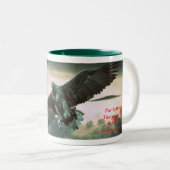 恵みの美しい ツートーンマグカップ (正面右)